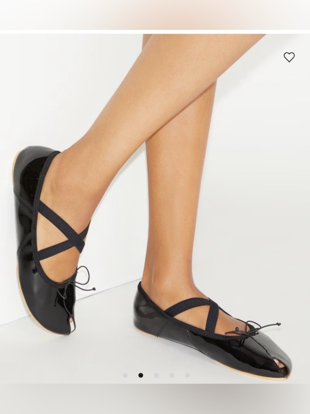 Tory Burch Peep-Toe Mary Jane Ballet - Picture 10 of 10